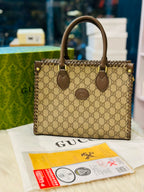 Small Dionysus GG-Supreme Canvas Tote-HB014