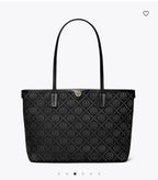 Monogram Zip Tote bag-HB063