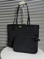 Monogram Zip Tote bag-HB063
