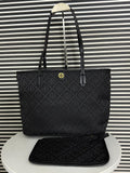 Monogram Zip Tote bag-HB063