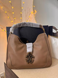 Curved structured handbag-013