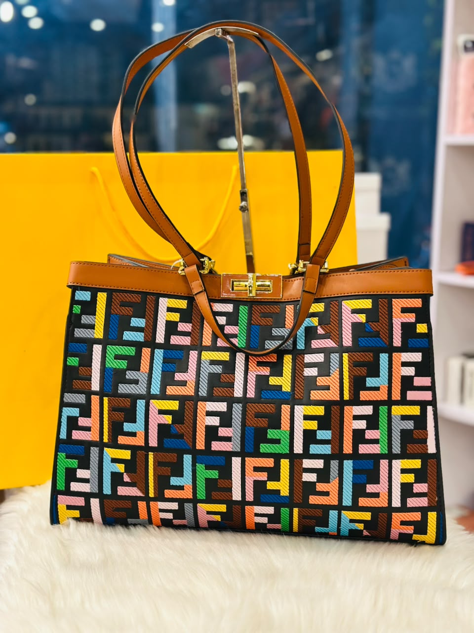 Peekaboo X-Tote bag-084