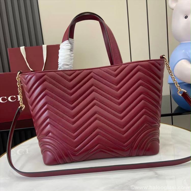 Marmont Leather Tote Bag-HB097