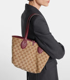 Totissima reversible leather tote bag-HB044