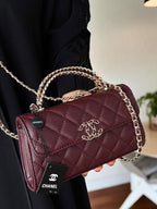 Kelly top-handle flap bag-HB45