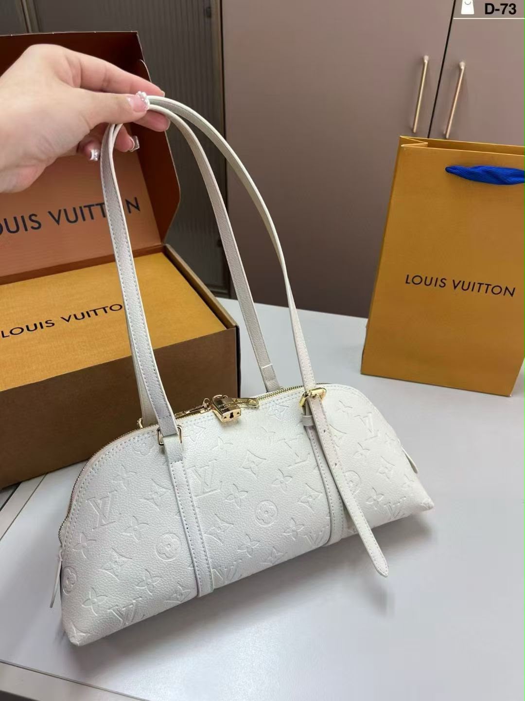Monogram shoulder bag-HB64