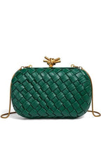 Veneta Knot leather clutch-HB97