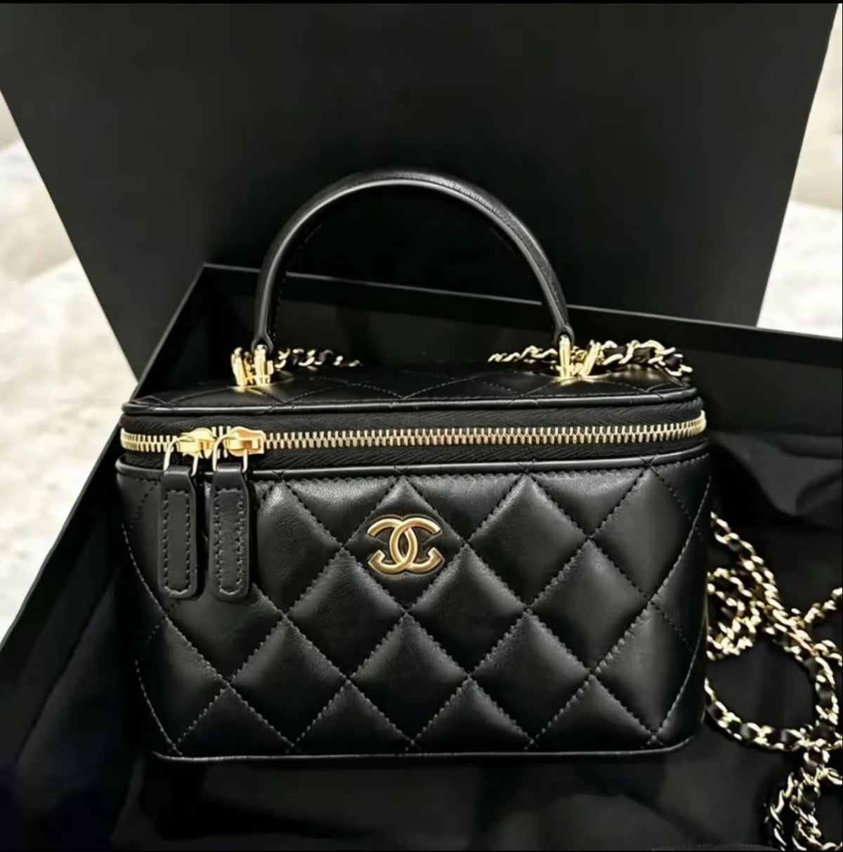 Top handle vanity case-HB27