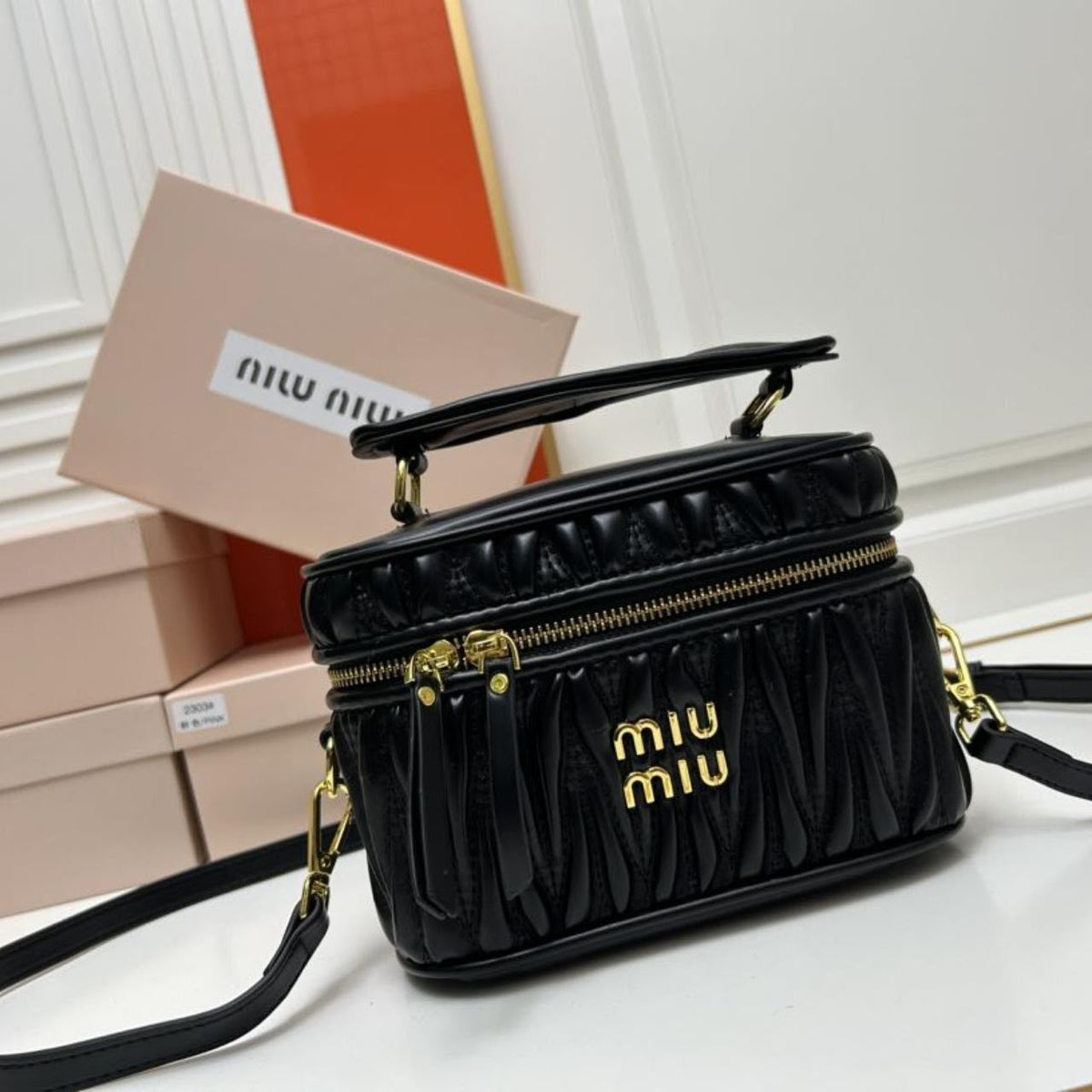 Top handle vanity case-HB24