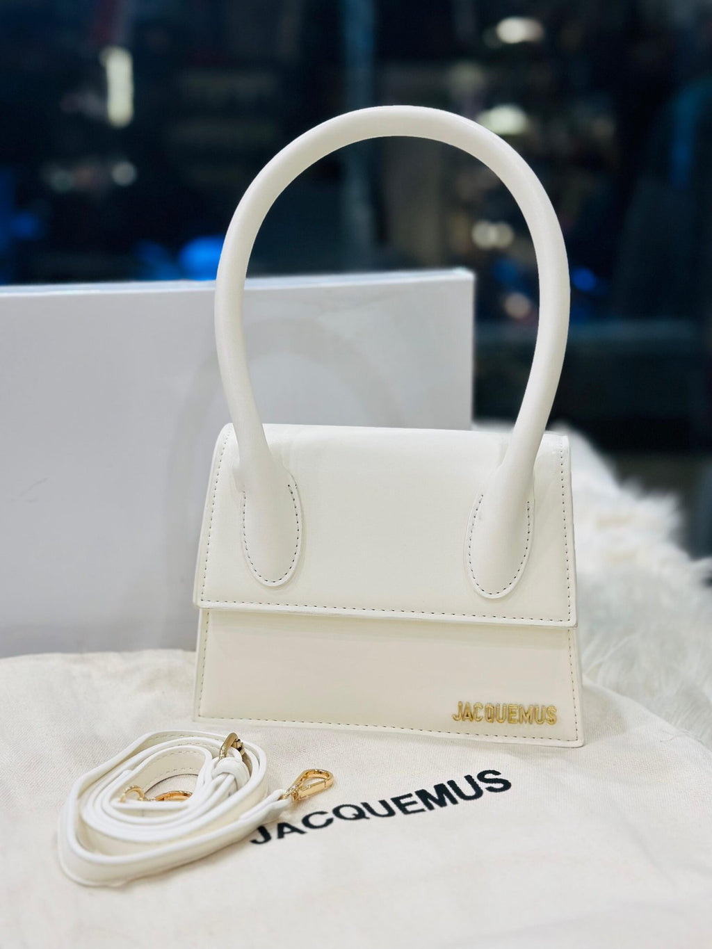 Jacquemus Le Chiquito Bag in White