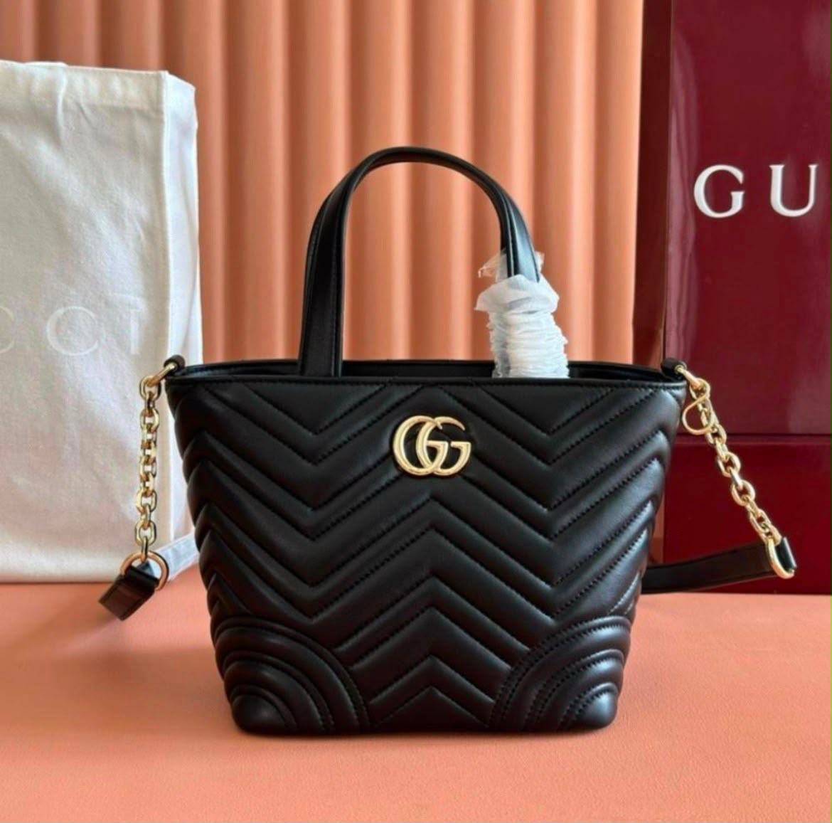 Structed bucket bag -HB104
