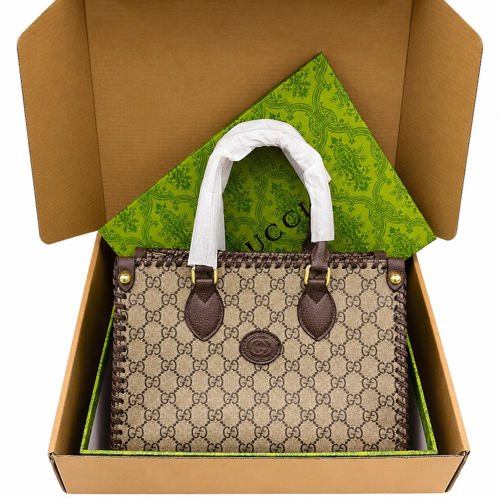 Small Dionysus GG-Supreme Canvas Tote-HB014