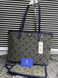 Monogram Small Zip Tote bag-HB044