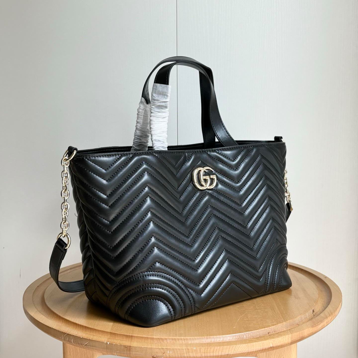 Marmont Leather Tote Bag-HB091