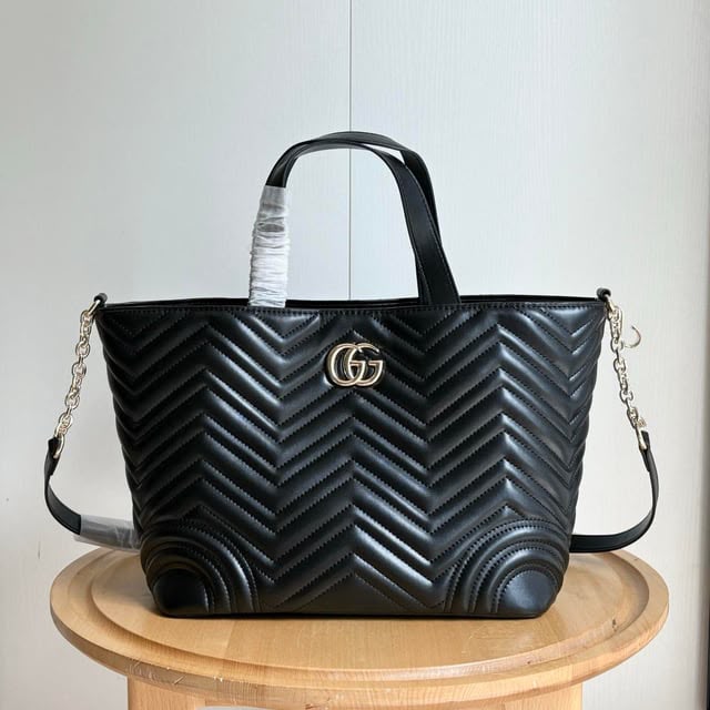Marmont Leather Tote Bag-HB091