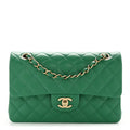 Chanel Classic Flap Bag in Vibrant Green