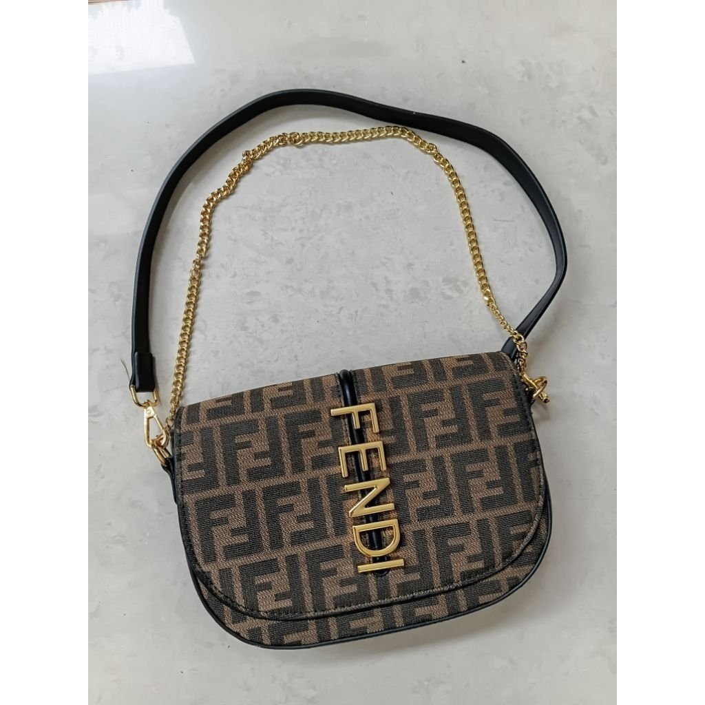 Fendi Fendigraphy Bag with Chain