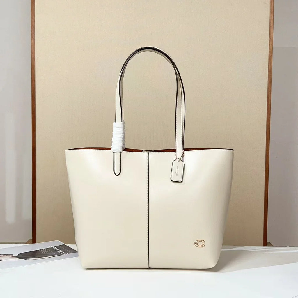 Coach North Tote 32 in White
