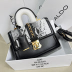 Aldo Martissa Top Handle Satchel in Black