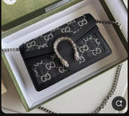 Gucci Dionysus GG Super Mini Bag in Black