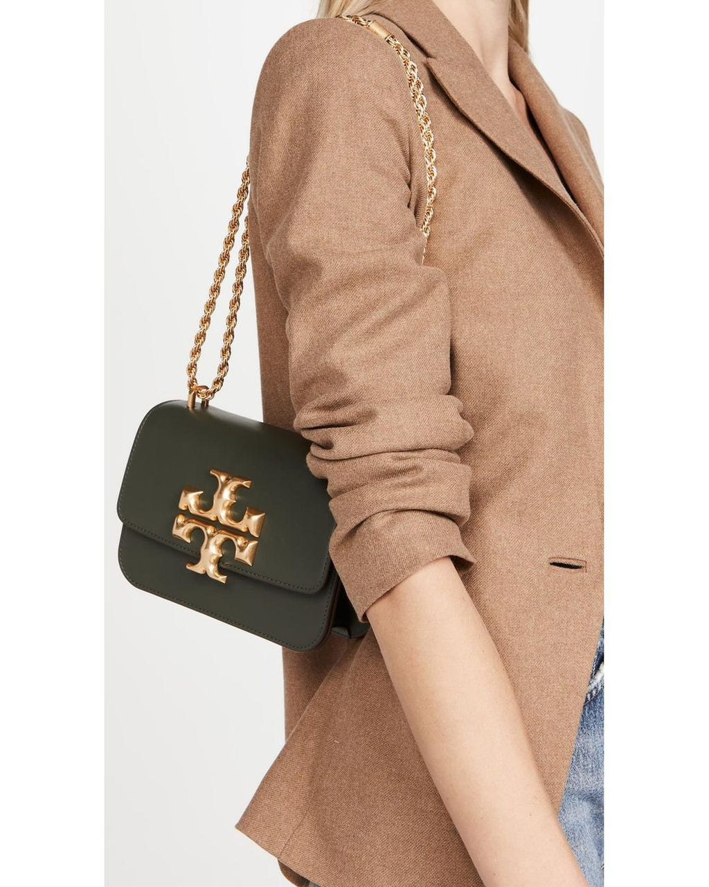 Tory Burch Eleanor Small Bag in Green