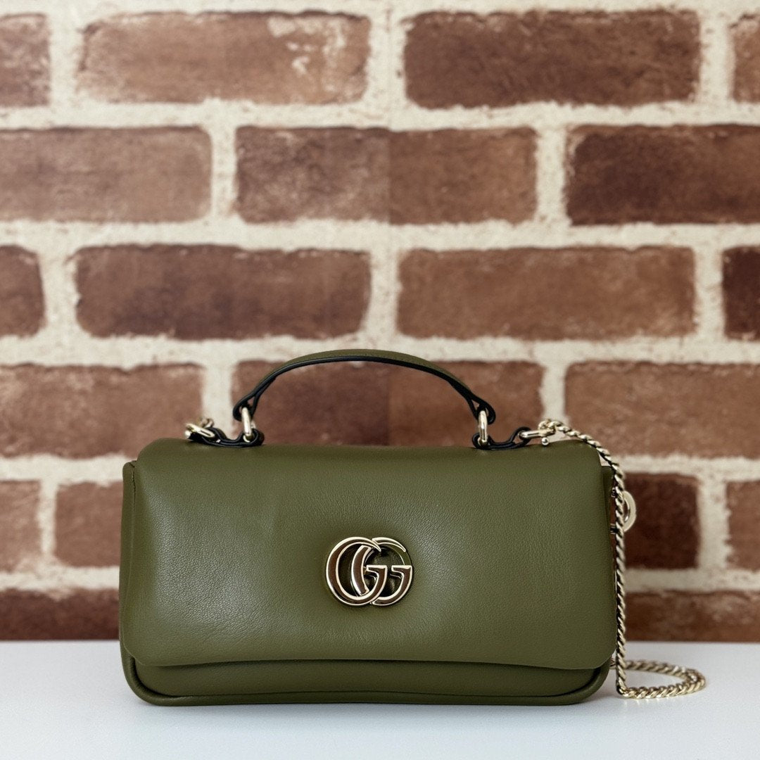 Gucci Milano Top-Handle Bag in Green