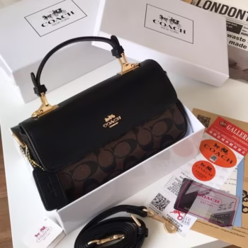 Coach Mini Josie Crossbody Bag in Signature Canvas